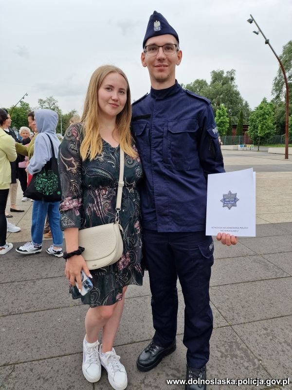 Nowe policjantki i nowi policjanci z Dolnego Śląska