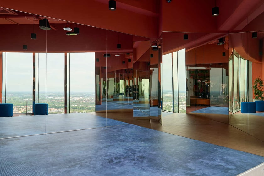 Tarasa widokowy w Sky Tower po modernizacji