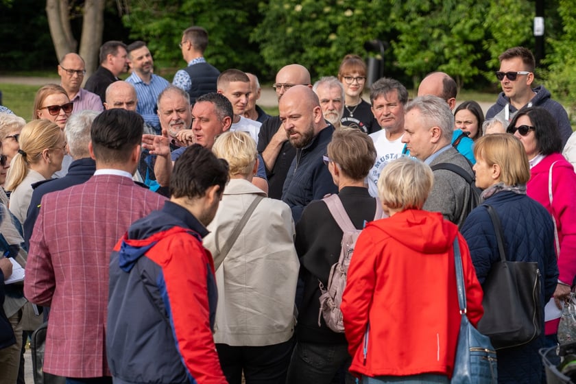 Spotkanie prezydenta Jacka Sutryka z mieszkańcami Ołtaszyna