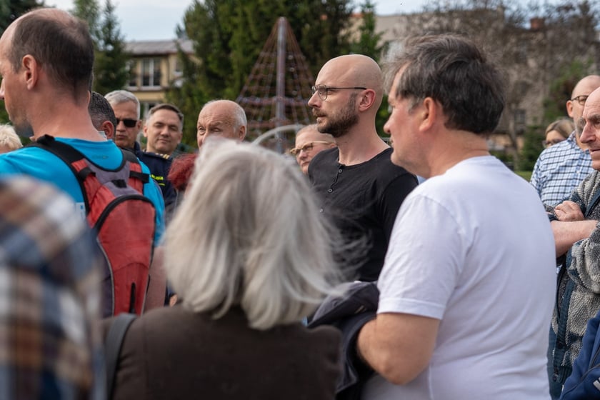 Spotkanie prezydenta Jacka Sutryka z mieszkańcami Ołtaszyna