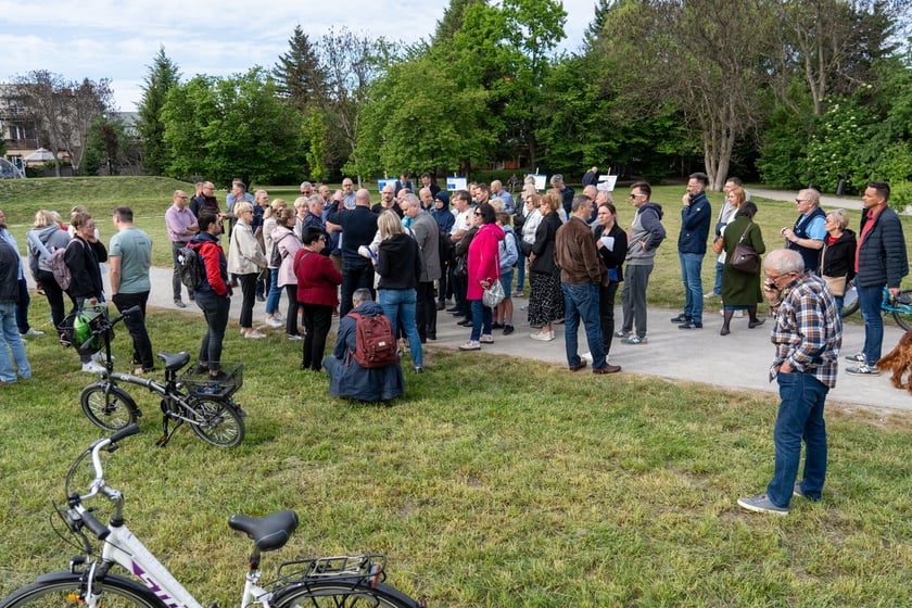 Spotkanie prezydenta Jacka Sutryka z mieszkańcami Ołtaszyna