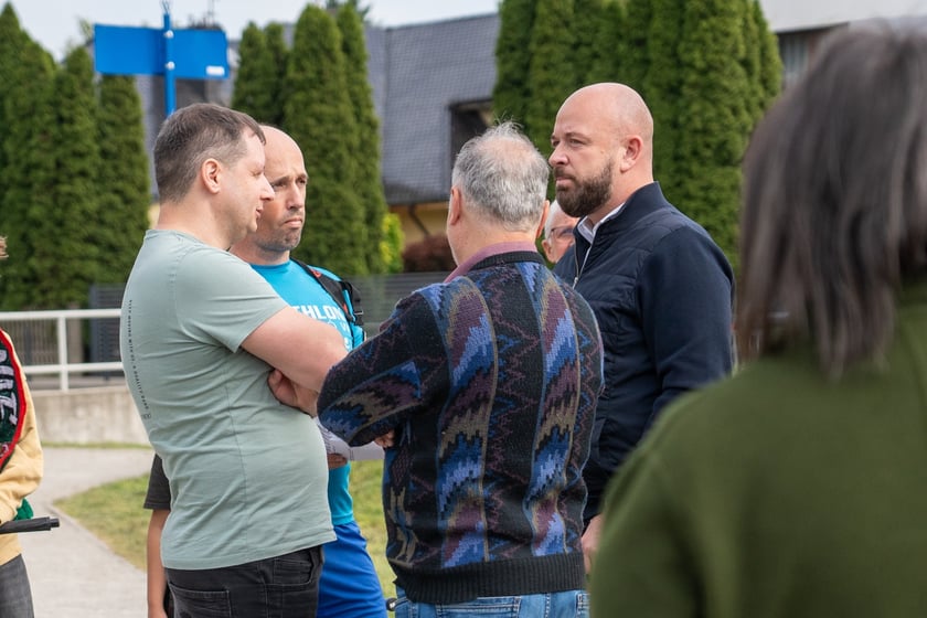 Spotkanie prezydenta Jacka Sutryka z mieszkańcami Ołtaszyna