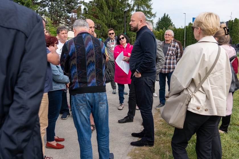 Spotkanie prezydenta Jacka Sutryka z mieszkańcami Ołtaszyna