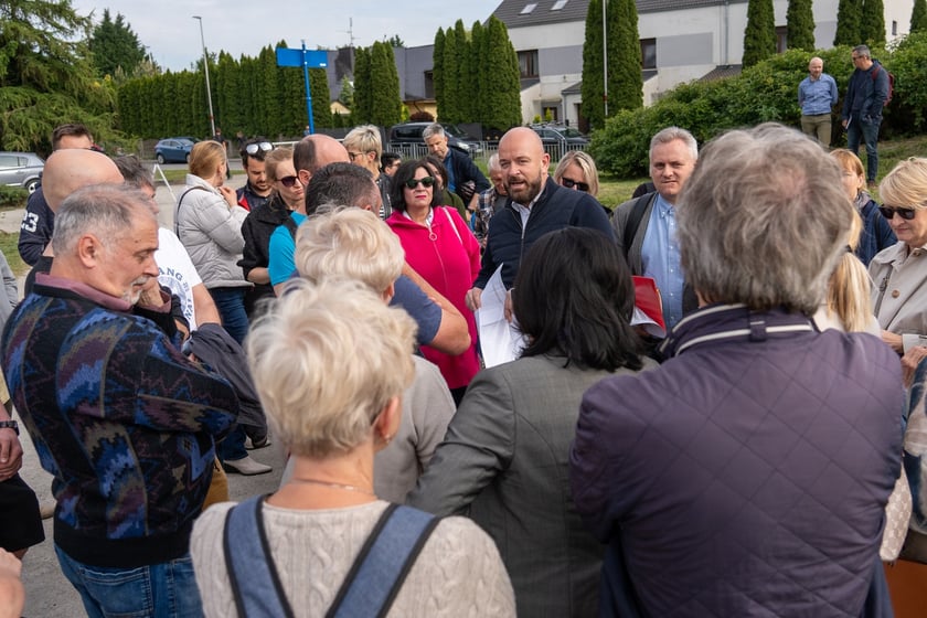 Spotkanie prezydenta Jacka Sutryka z mieszkańcami Ołtaszyna