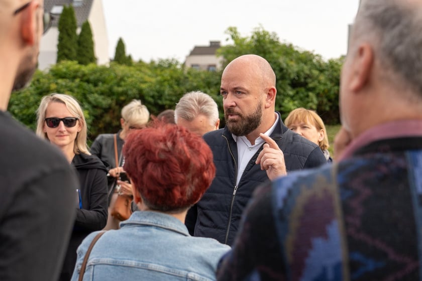 Spotkanie prezydenta Jacka Sutryka z mieszkańcami Ołtaszyna