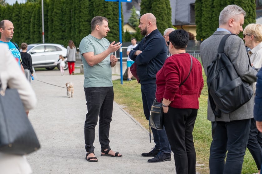 Spotkanie prezydenta Jacka Sutryka z mieszkańcami Ołtaszyna