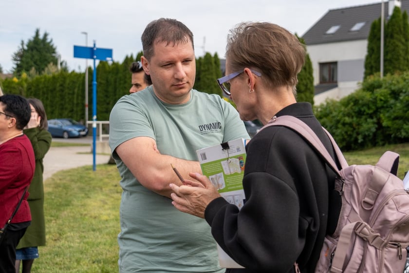 Spotkanie prezydenta Jacka Sutryka z mieszkańcami Ołtaszyna