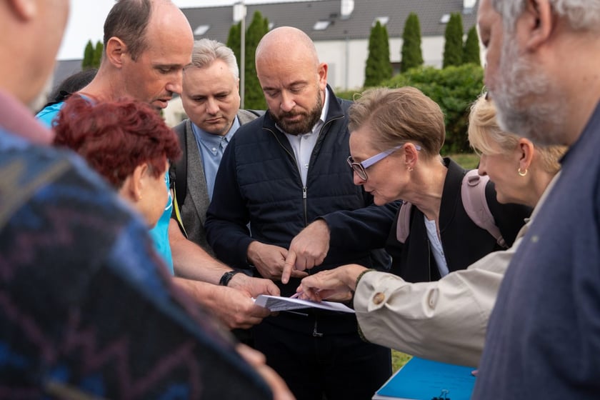 Spotkanie prezydenta Jacka Sutryka z mieszkańcami Ołtaszyna