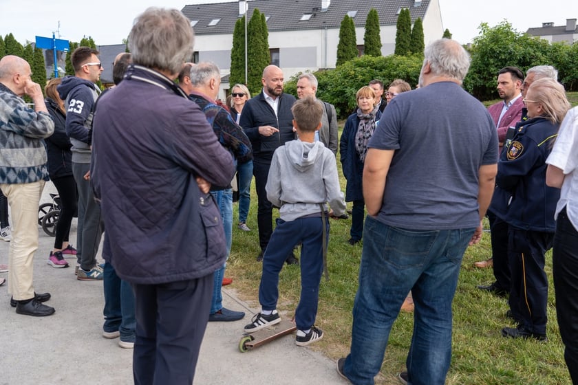 Spotkanie prezydenta Jacka Sutryka z mieszkańcami Ołtaszyna