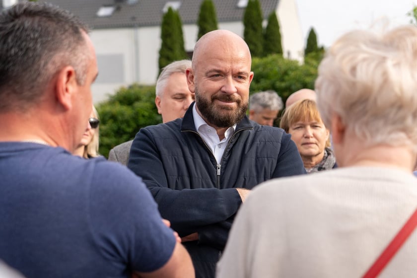 Spotkanie prezydenta Jacka Sutryka z mieszkańcami Ołtaszyna