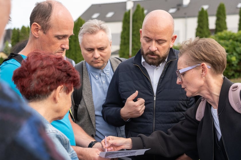 Spotkanie prezydenta Jacka Sutryka z mieszkańcami Ołtaszyna