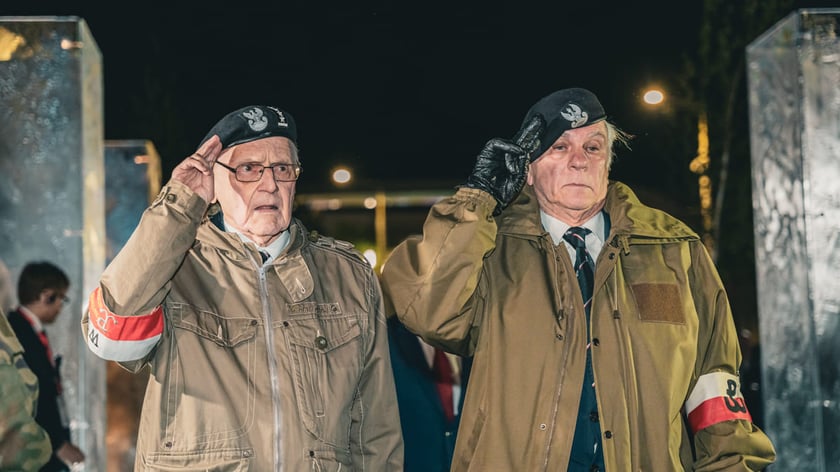 Uroczyste odsłonięcie pomnika Żołnierzy Niezłomnych. Wrocław, 8.05.2024