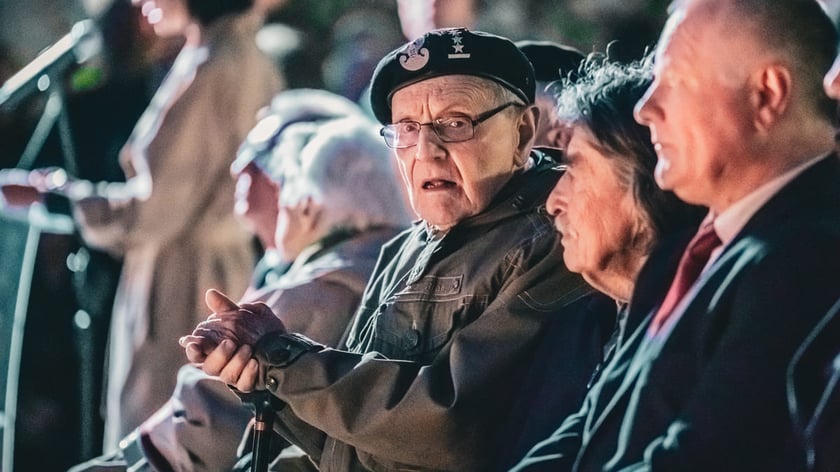 Uroczyste odsłonięcie pomnika Żołnierzy Niezłomnych. Wrocław, 8.05.2024