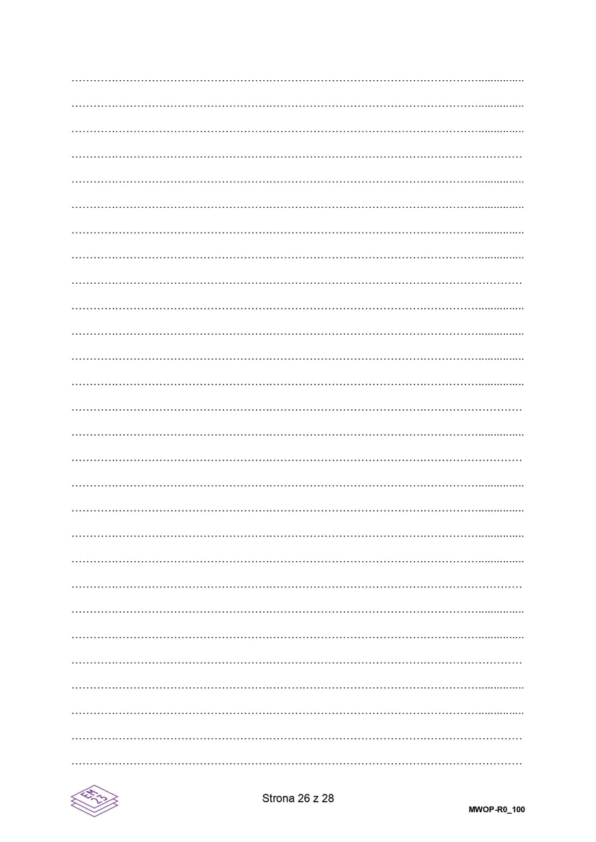 Formuła 2023, matura WOS (poziom rozszerzony)