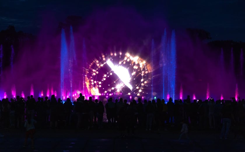 Otwarcie sezonu 2024 Fontanny Multimedialnej - pokaz specjalny: Katedra Demokracji