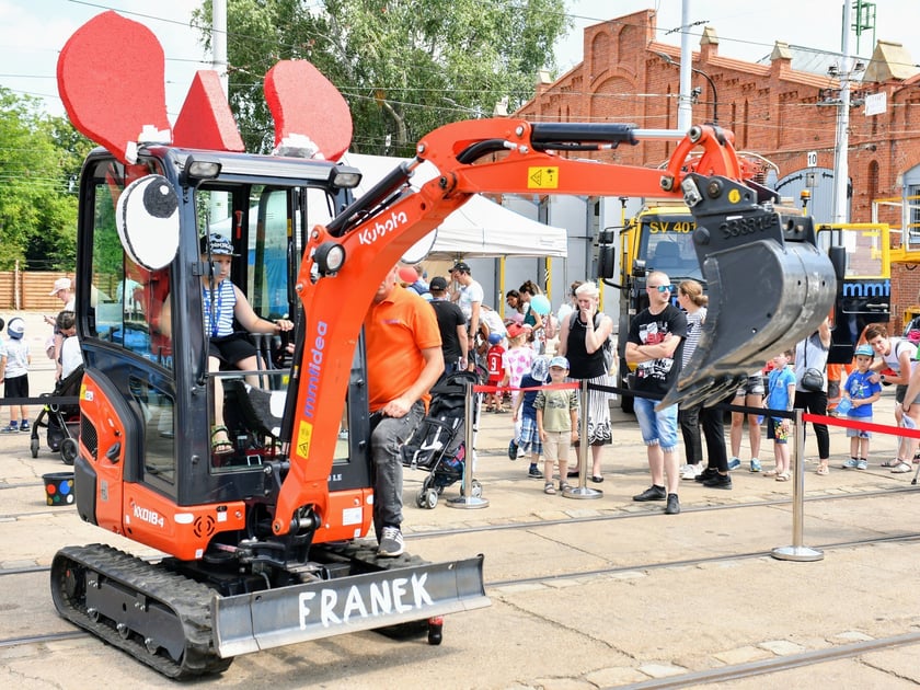 Dzień Otwarty MPK 2022 na zajezdni Borek.