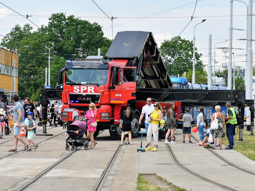 Dzień Otwarty MPK 2022 na zajezdni Borek.