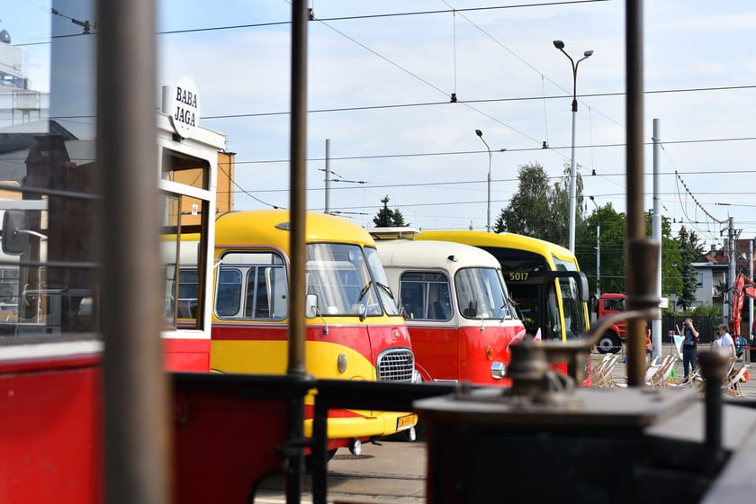 Dzień Otwarty MPK 2022 na zajezdni Borek.