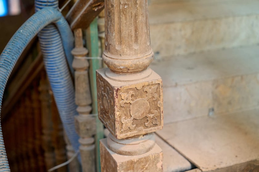 Budowa hotelu Arche Klasztor Wrocław w gmachu przy Kasprowicza, 9 maja 2024