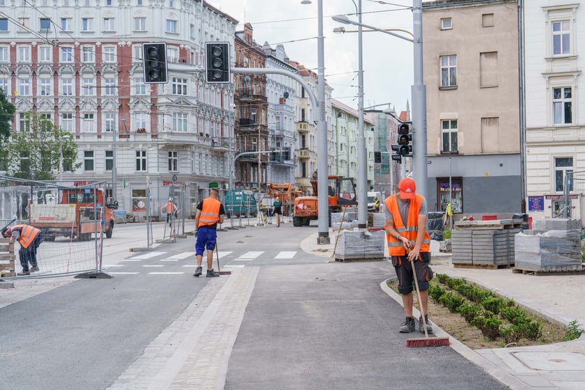 przebudowa Pomorskiej i Staszica / 28 maja 2024