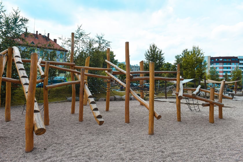 Wodny plac zabaw na Niskich Łąkach