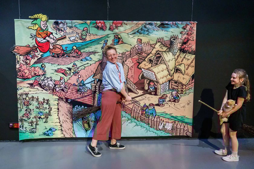 Wystawa&nbsp;&bdquo;Słowiański Świat Kajka i Kokosza&rdquo; w Centrum Historii Zajezdnia