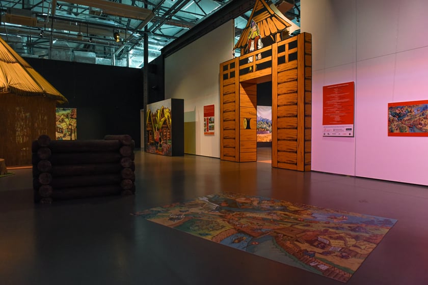 Wystawa&nbsp;&bdquo;Słowiański Świat Kajka i Kokosza&rdquo; w Centrum Historii Zajezdnia