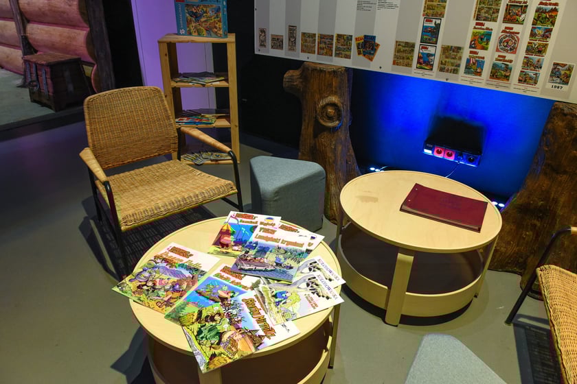 Wystawa&nbsp;&bdquo;Słowiański Świat Kajka i Kokosza&rdquo; w Centrum Historii Zajezdnia