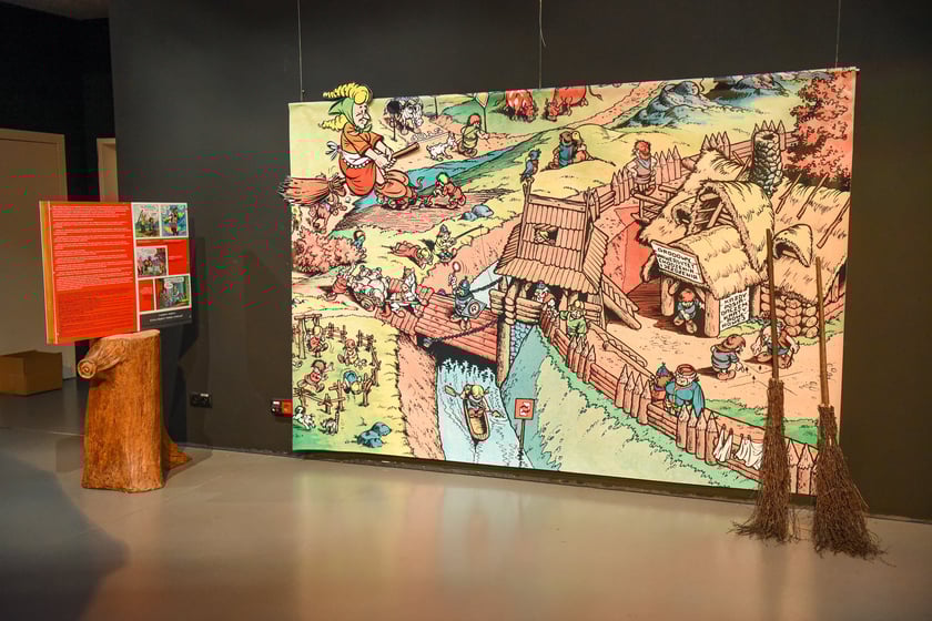 Wystawa&nbsp;&bdquo;Słowiański Świat Kajka i Kokosza&rdquo; w Centrum Historii Zajezdnia