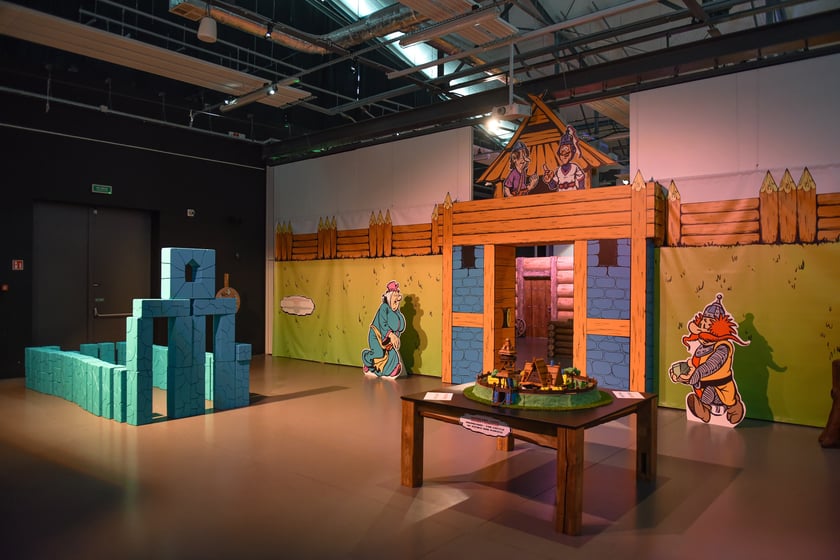 Wystawa&nbsp;&bdquo;Słowiański Świat Kajka i Kokosza&rdquo; w Centrum Historii Zajezdnia