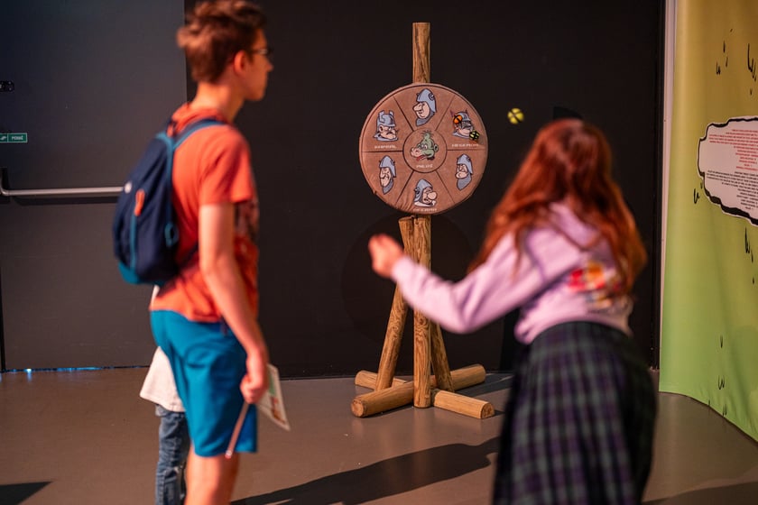 Wystawa „Słowiański Świat Kajka i Kokosza” w Centrum Historii Zajezdnia