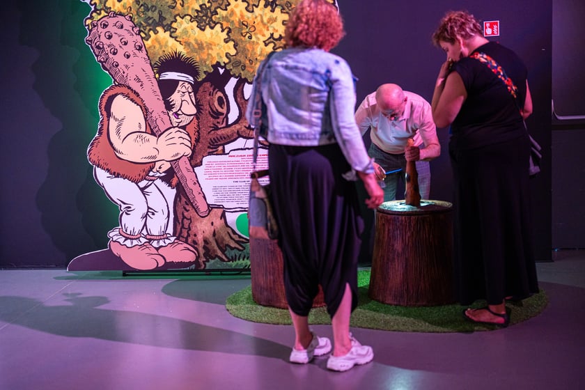 Wystawa „Słowiański Świat Kajka i Kokosza” w Centrum Historii Zajezdnia