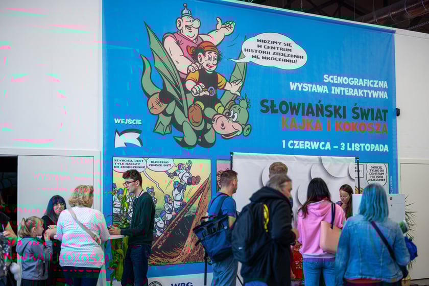 Wystawa „Słowiański Świat Kajka i Kokosza” w Centrum Historii Zajezdnia