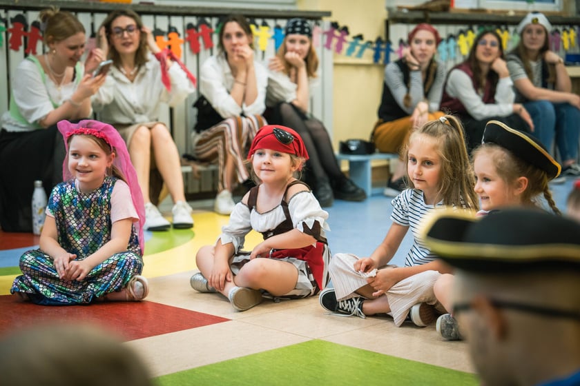 Piracko-morska impreza przedszkolaków z Tęczowej Polanki