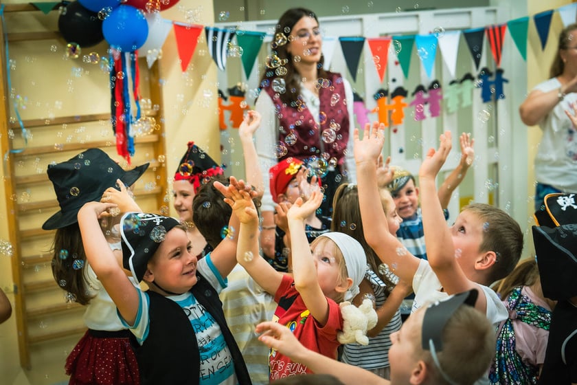 Piracko-morska impreza przedszkolaków z Tęczowej Polanki