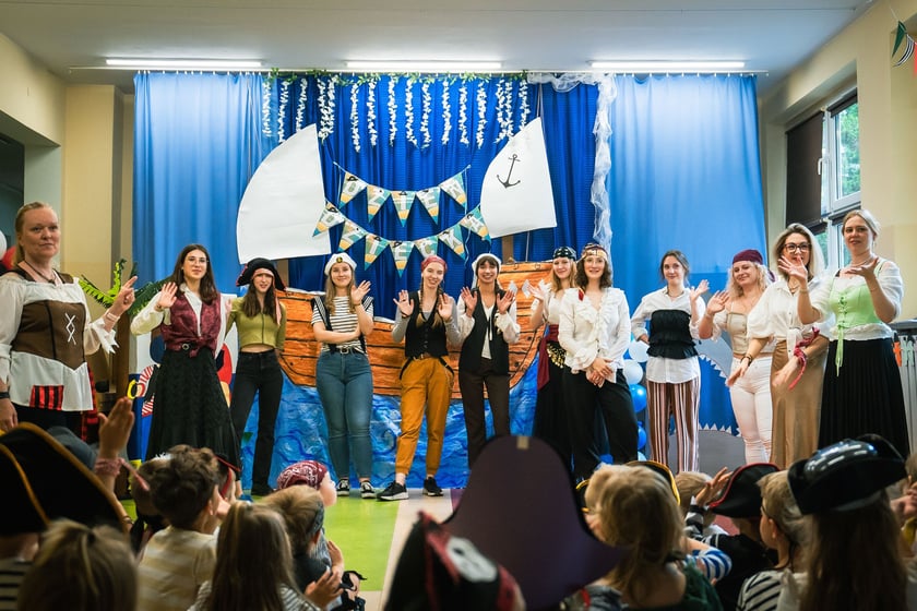 Piracko-morska impreza przedszkolaków z Tęczowej Polanki