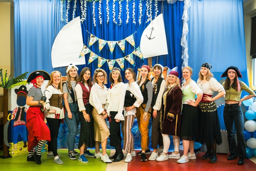 Piracko-morska impreza przedszkolaków z Tęczowej Polanki