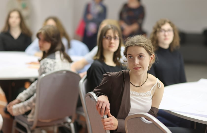 Warsztaty podczas debaty młodzieżowej na temat Strategii Wrocław 2050