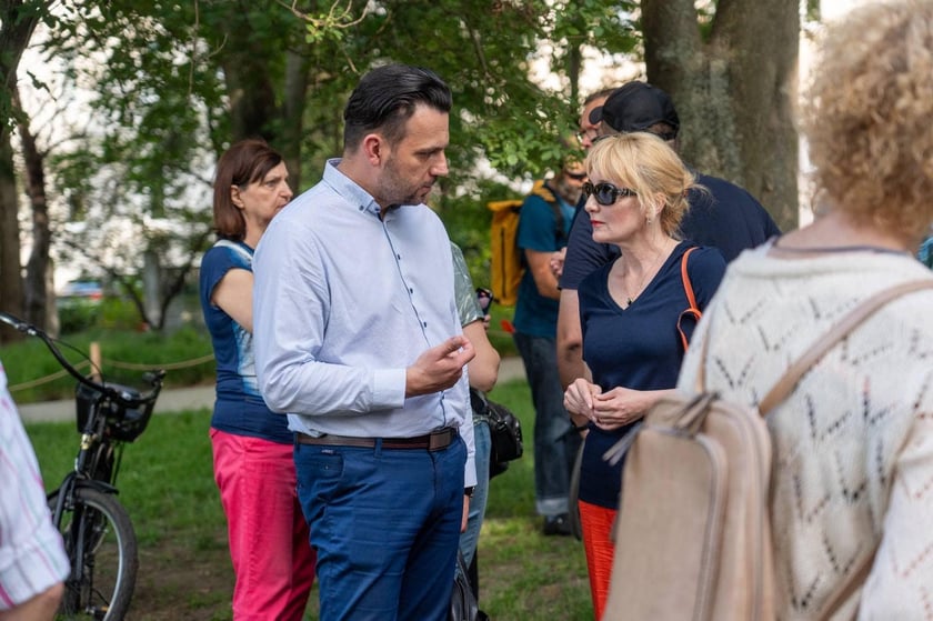 Spotkanie prezydenta z mieszkańcami Borka