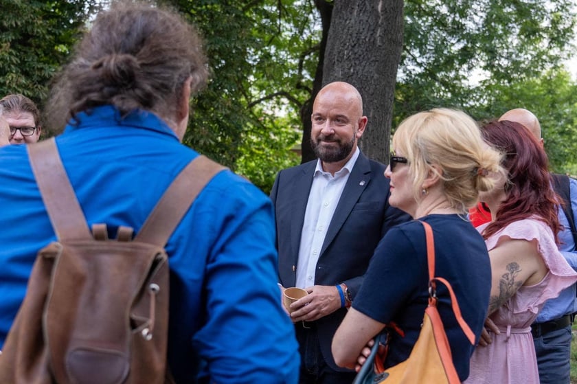Spotkanie prezydenta z mieszkańcami Borka