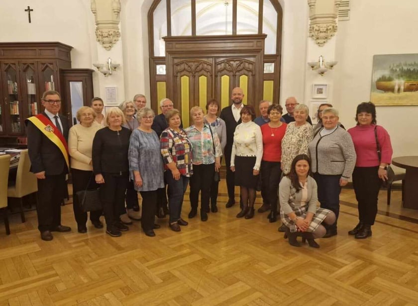 Klub Seniora z wizytą u prezydenta Wrocławia