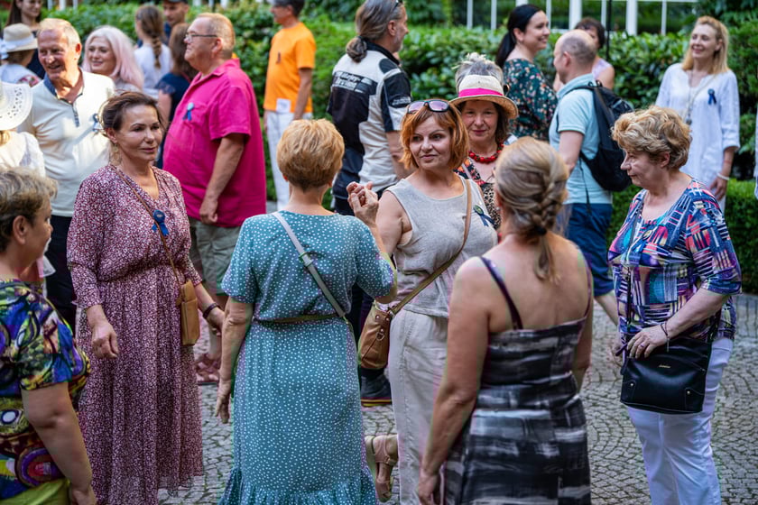 Potańcówka Wrocławska na dziedzińcu Ossolineum. Wrocław, 8 czerwca 2024