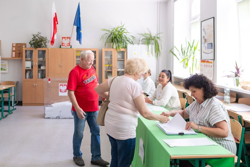 Wybory do europarlamentu we Wrocławiu. Komisja przy ul. Tęczowej