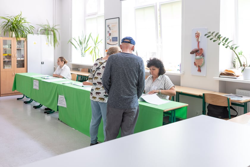 Wybory do europarlamentu we Wrocławiu. Komisja przy ul. Tęczowej