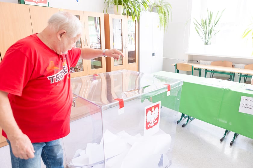 Wybory do europarlamentu we Wrocławiu. Komisja przy ul. Tęczowej