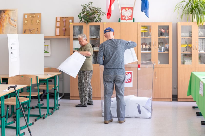 Wybory do europarlamentu we Wrocławiu. Komisja przy ul. Tęczowej
