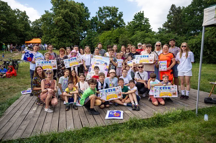 Wrocławskie Święto Rowerzysty w parku Tołpy
