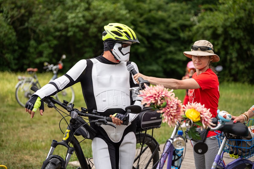Wrocławskie Święto Rowerzysty w parku Tołpy