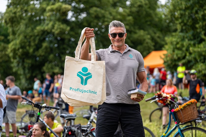 Wrocławskie Święto Rowerzysty w parku Tołpy