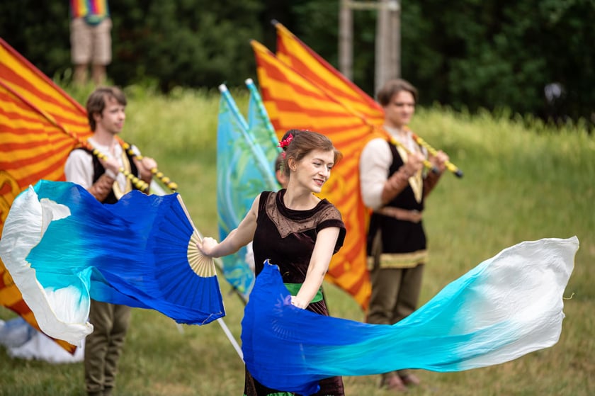 Wrocławskie Święto Rowerzysty w parku Tołpy